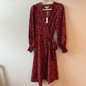 Max studio wrap dress